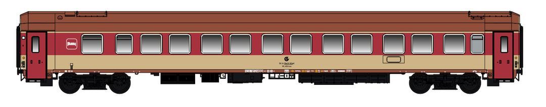 Jägerndorfer Modellbahn  - Schlafwagen WLABmee MV (Miegamasis vagonas) Lit., Ep.V