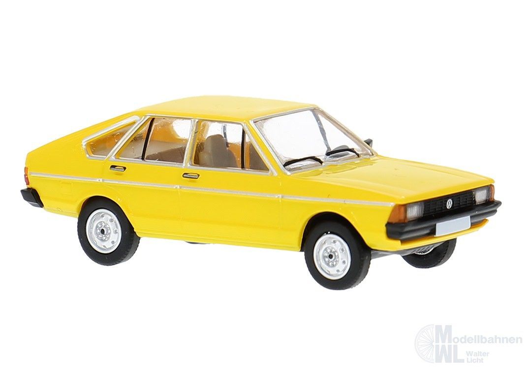 PCX-Models 870781 - VW Passat B1 Facelift, gelb H0 1:87