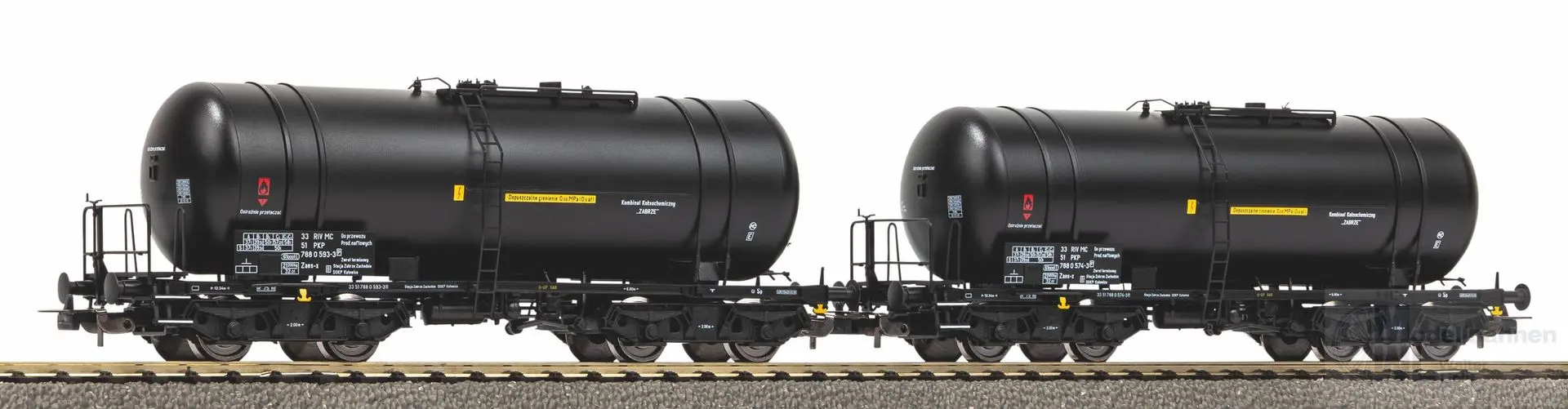 Piko 28311 - Kesselwagen Set PKP Ep.IV 2.tlg. 406Ra H0/GL