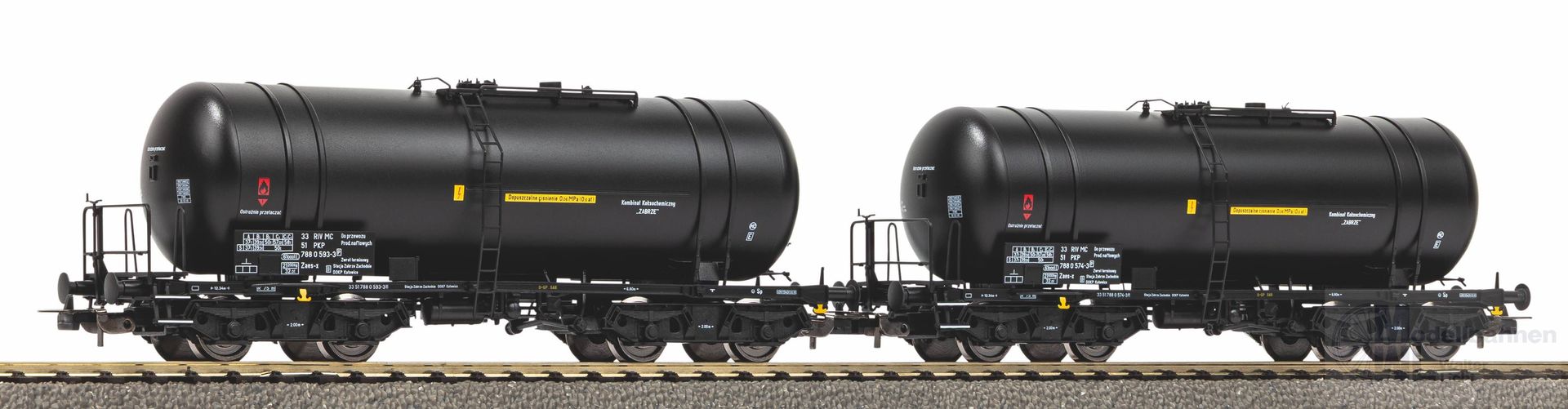 Piko 28311 - Kesselwagen Set PKP Ep.IV 2.tlg. 406Ra H0/GL