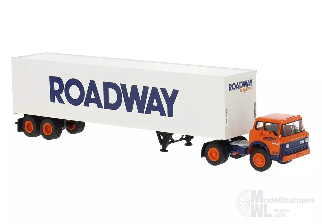 Brekina 86327 - Ford C-Series Kofferzug Roadway H0 1:87