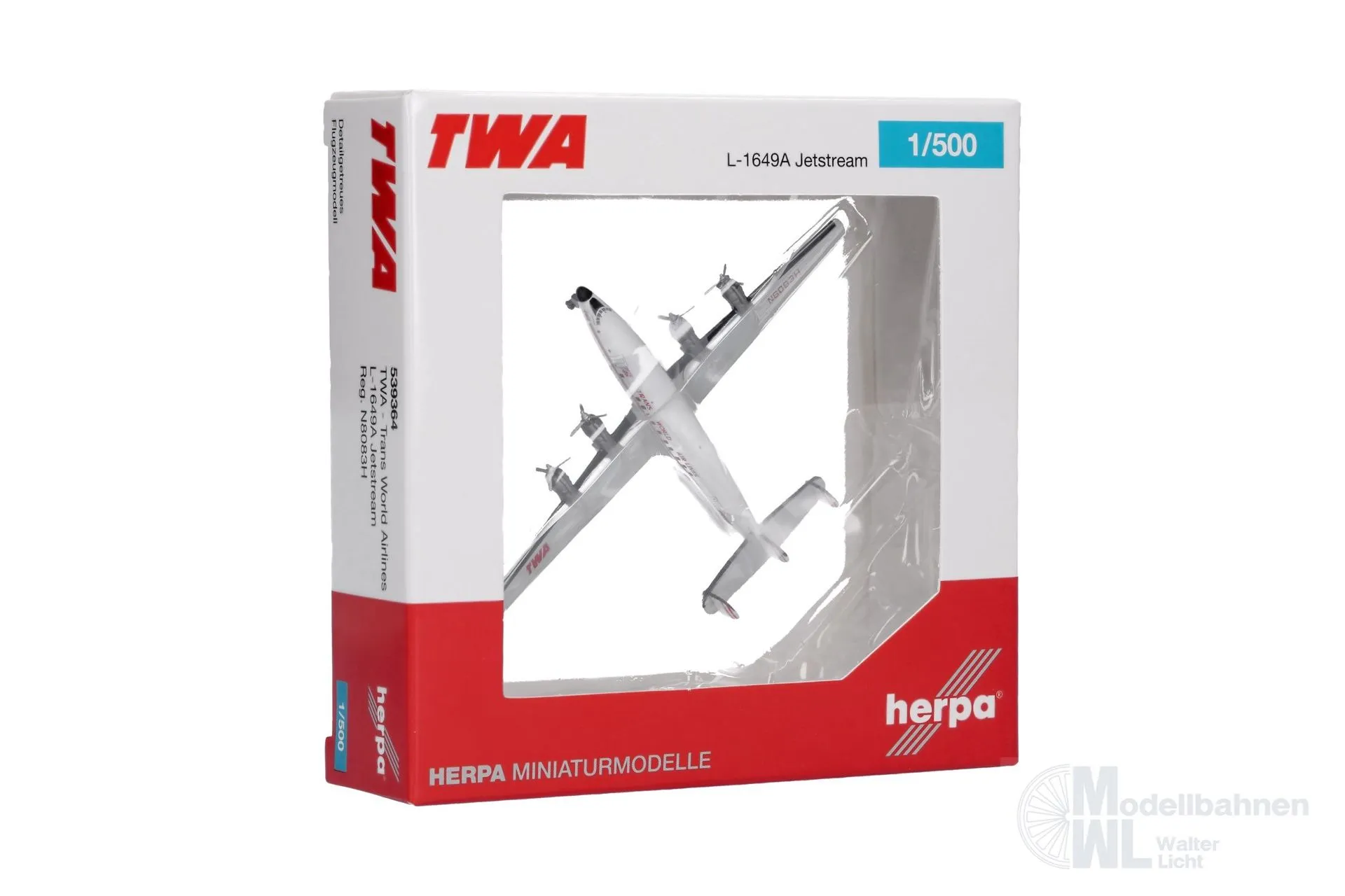 Herpa 539364 - Lockheed  L-1649A Jetstream TWA 1:500