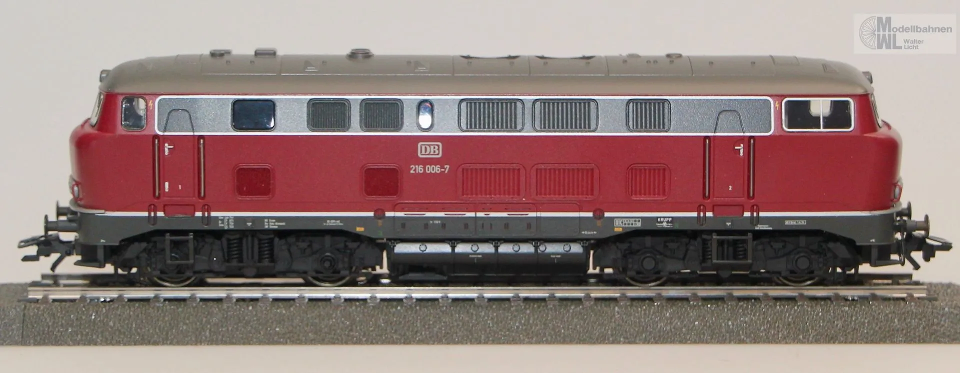 Märklin 37740 - MÄRKLIN - Diesellok BR 216 Lollo DB Ep.IV H0/WS Sound mfx