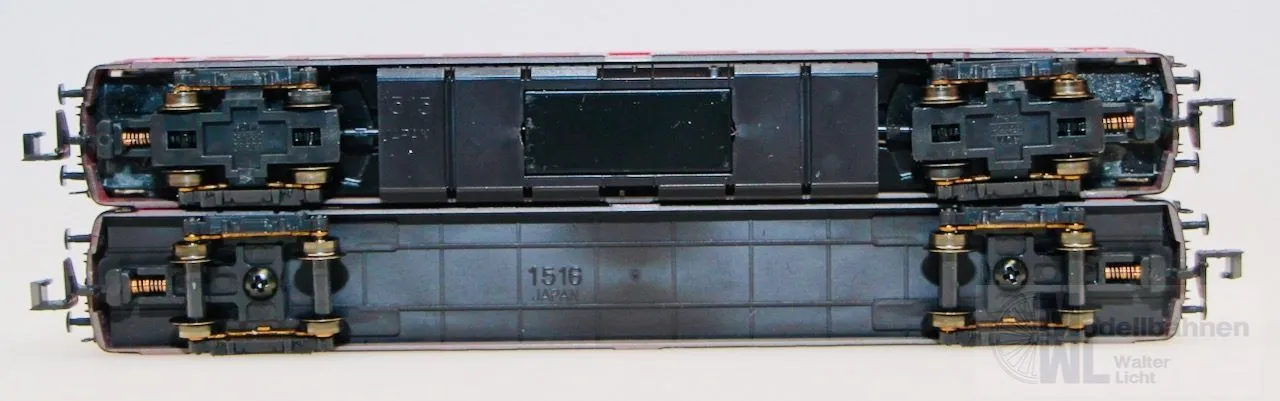 Hobbytrain 15001 - HOBBYTRAIN - Akku-Triebwagen ETA 150 DB Ep.III rot 2.tlg. N 1:160