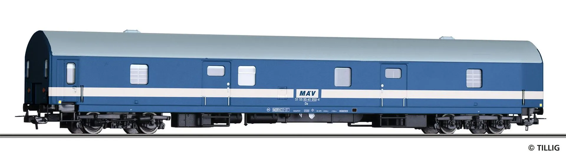 Tillig 74962 - Gepäckwagen MAV Ep.IV Da H0/GL