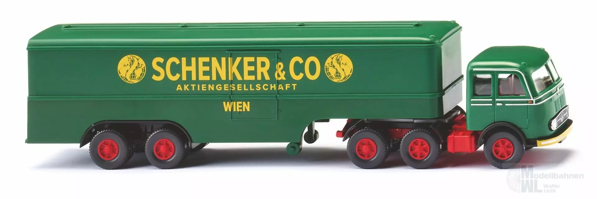 Wiking 051327 - Mercedes-Benz LPS 333 Koffersattelzug Schenker & Co H0 1:87