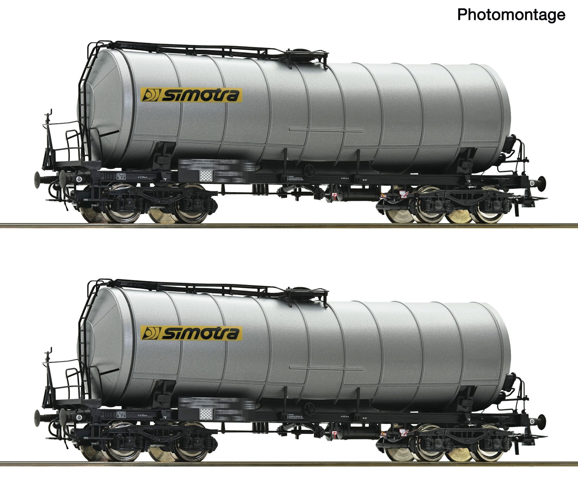 Roco 6600395 - 2er Set Knickkesselwagen SNCF