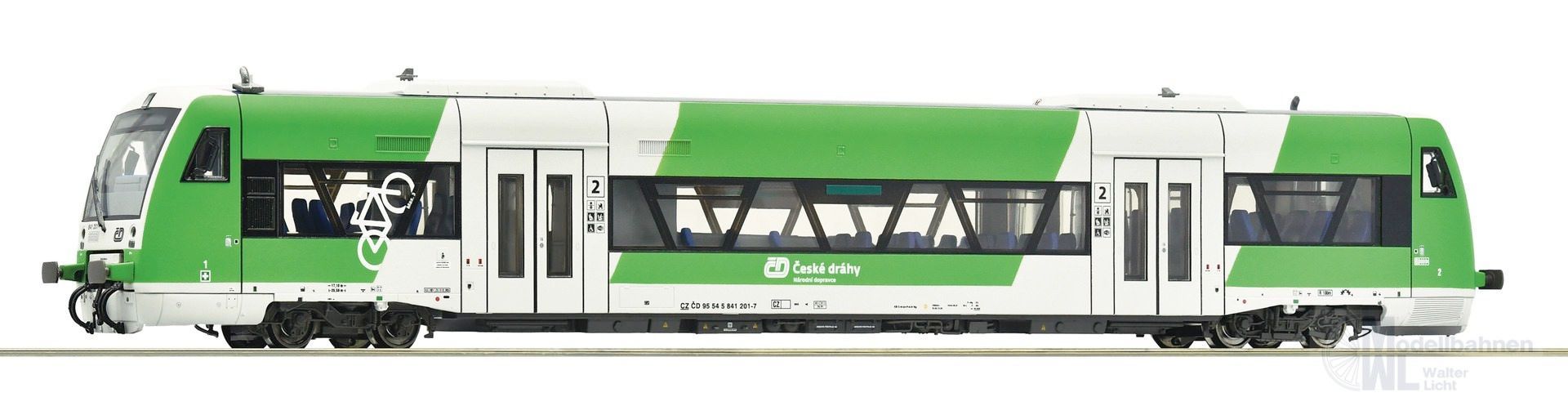 Roco 7710003 - Triebwagen BR 841 205-8 CD Ep.VI H0/GL Sound Roco 7710003 - Triebwagen BR 841 205-8 CD Ep.VI H0/GL Sound