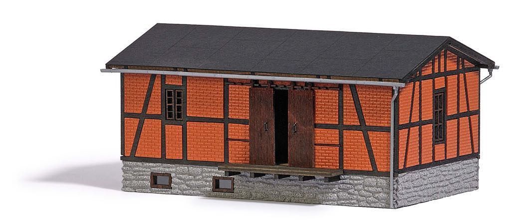 Busch 1555 - Verladeschuppen H0 1:87