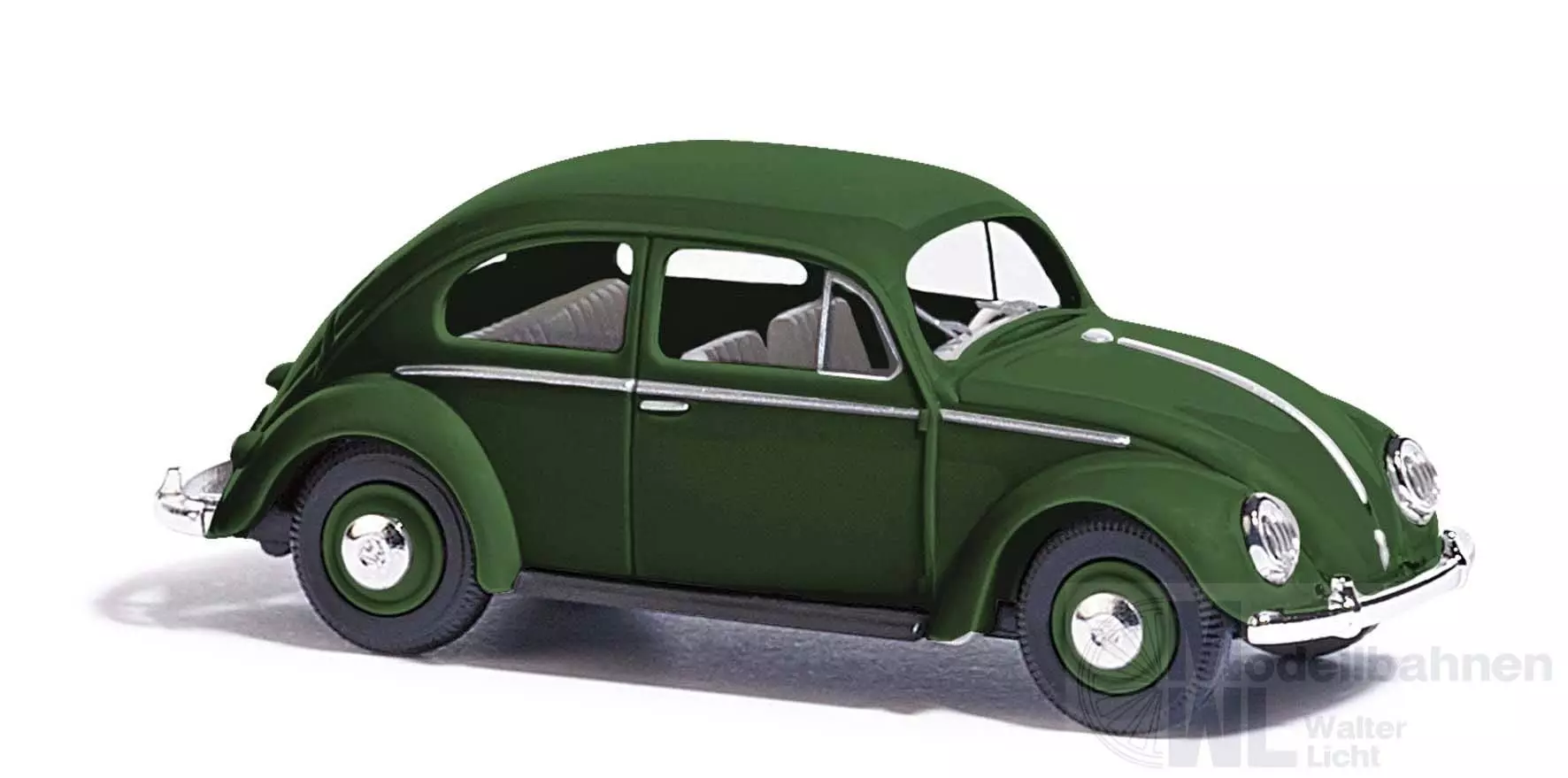 Busch 52990 - VW Käfer Ovalfenster dunkelgün H0 1:87