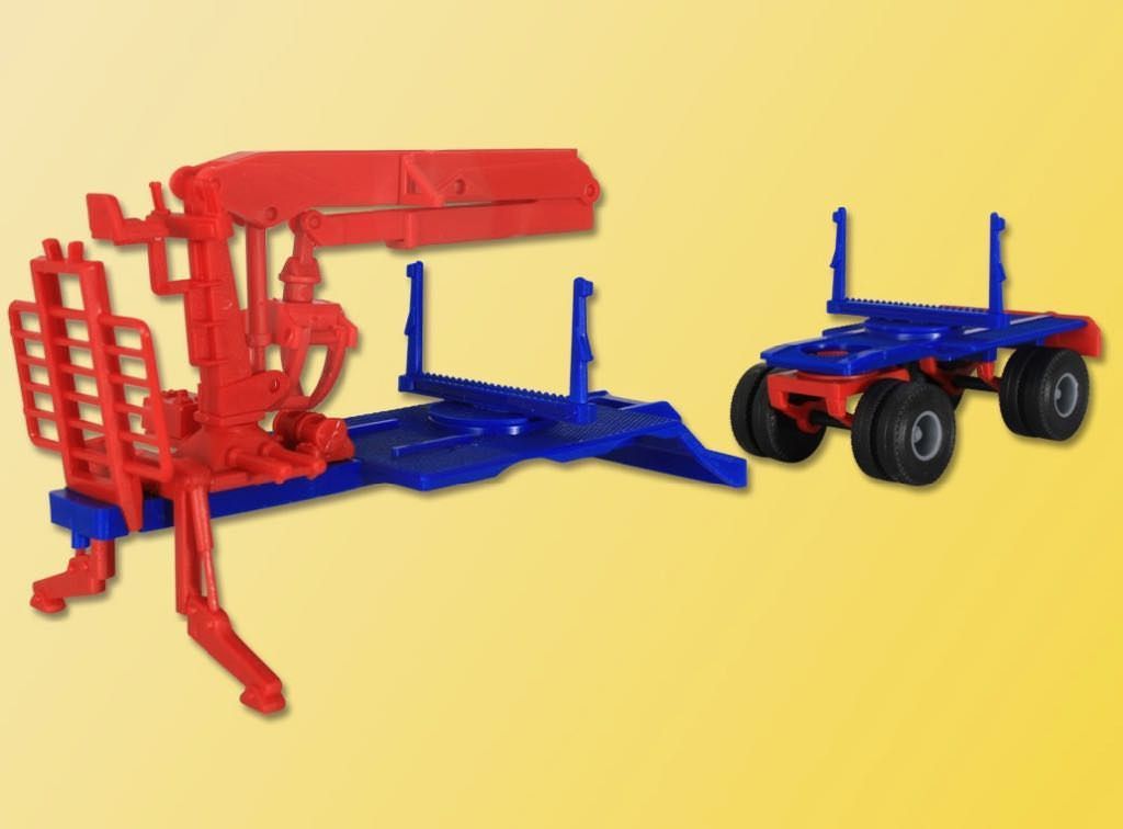 Kibri 12251 - DOLL Langholzaufbau mit Nachläufer H0 1:87