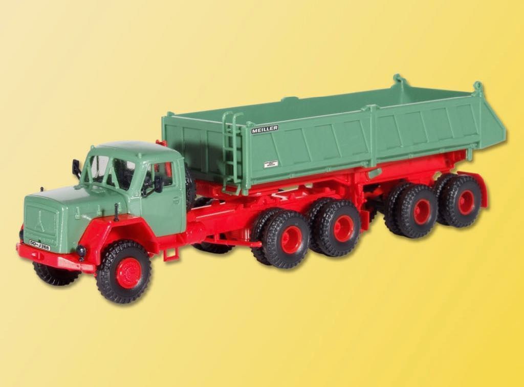Kibri 14036 - MAGIRUS DEUTZ mit MEILLER Kippsattelauflieger H0 1:87