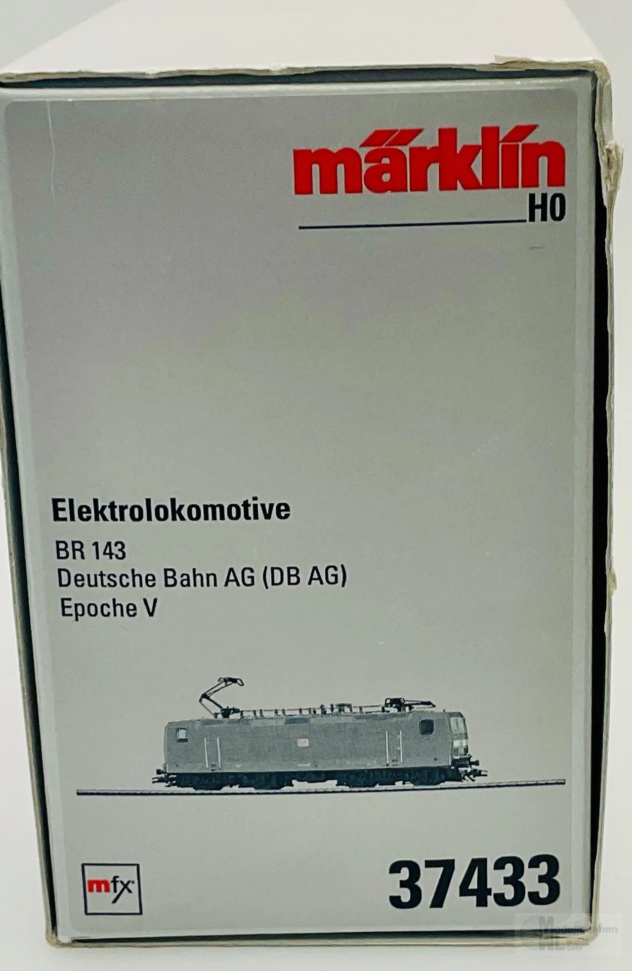 Märklin 37433 - MÄRKLIN - E-Lok BR 143 052-9 DB Ep.V H0/WS