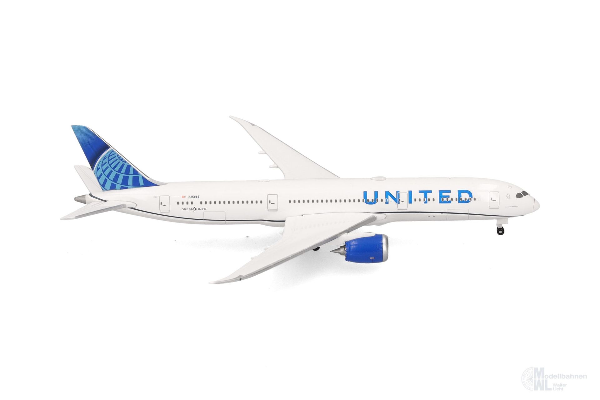 Herpa 538329 - Boeing 787-9 United Airlines 1:500
