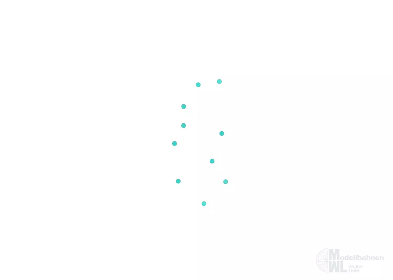 Märklin Ersatzeile E720000 - ERSATZTEIL: Scheibe grün 10 St