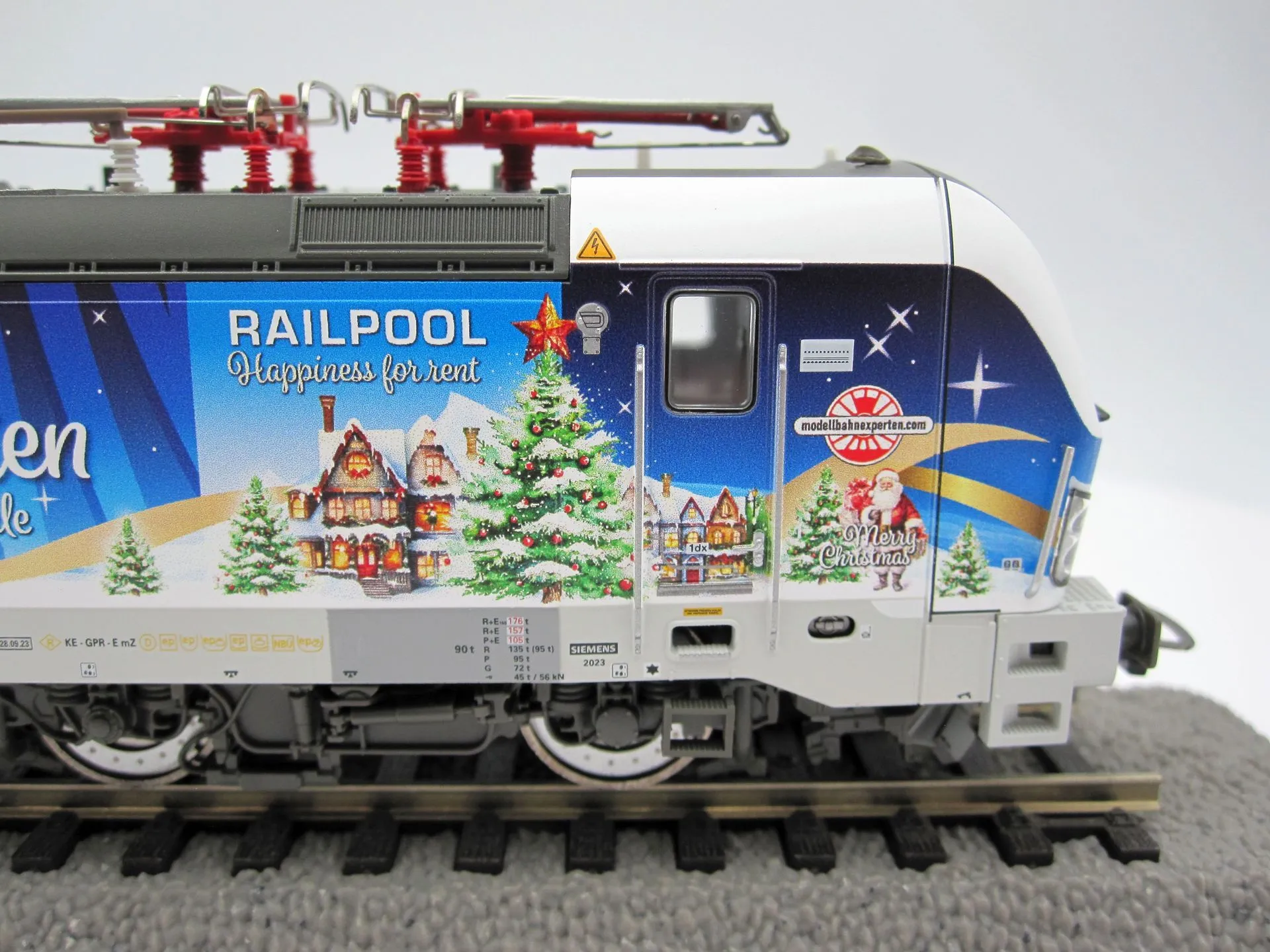 Piko 71355 - E-Lok Vectron Weihnachtslok Railpool Ep.VI H0/GL SOUND
