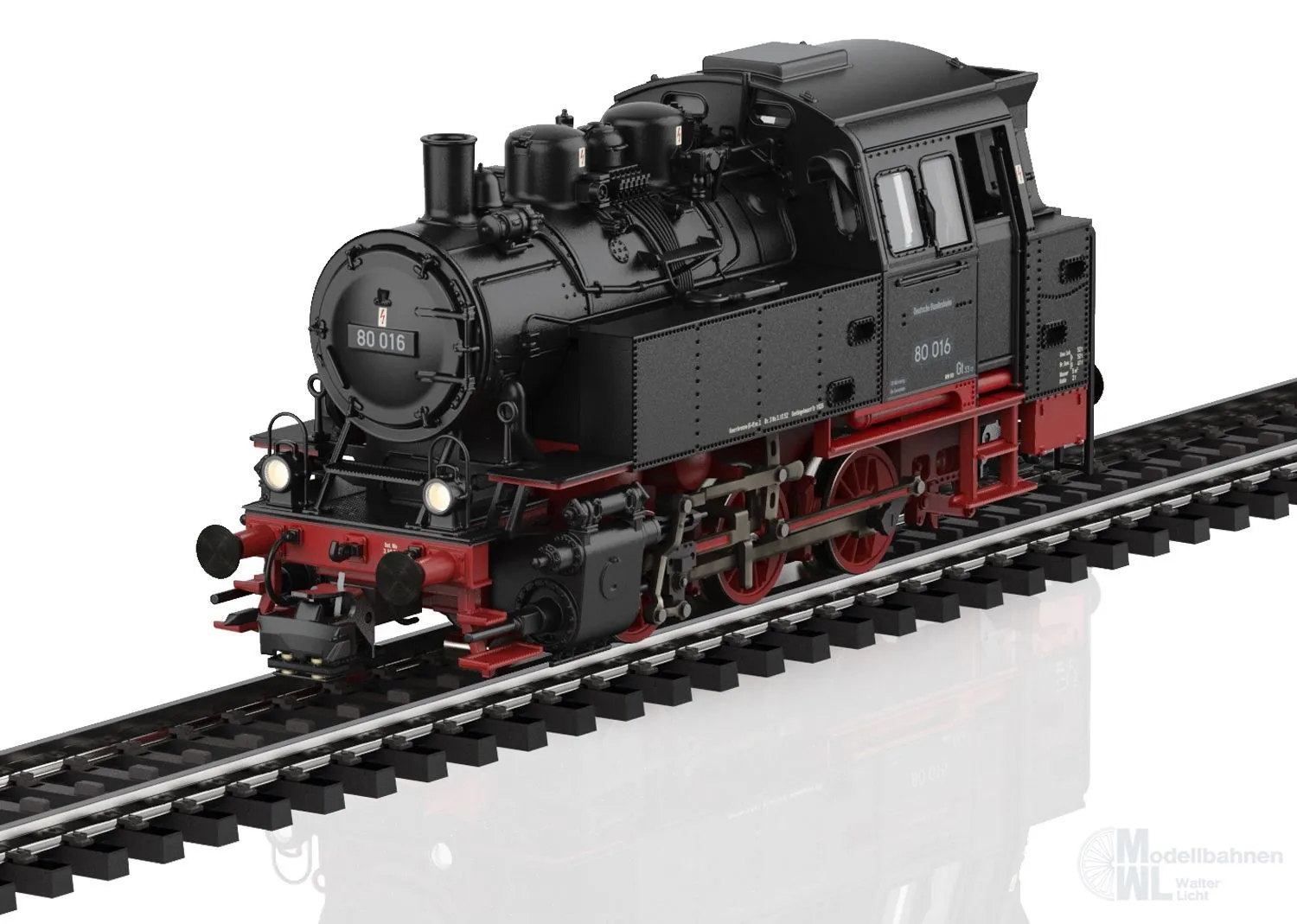 Märklin 37066 - Dampflok BR 80 DB Ep.III H0/WS Sound