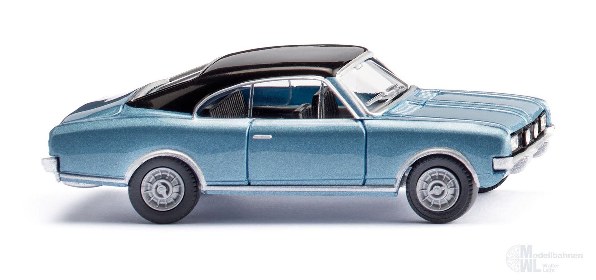 Wiking 008402 - Opel Commodore A Coupé - polarblau-metallic H0 1:87