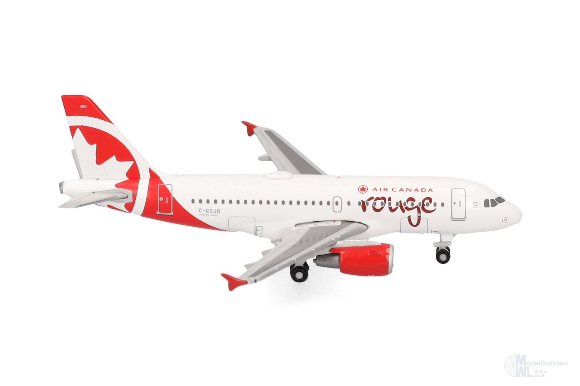 Herpa 538701 - Airbus A319 Air Canada Rouge 1:500