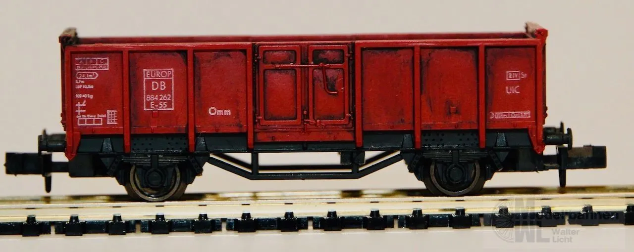Fleischmann 8205 - FLEISCHMANN - Hochbordwagen DB Ep.III N 1:160