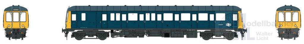 Heljan 14012641 - Triebwagen Class 122 GB Ep.IV 55011 TT 1:120