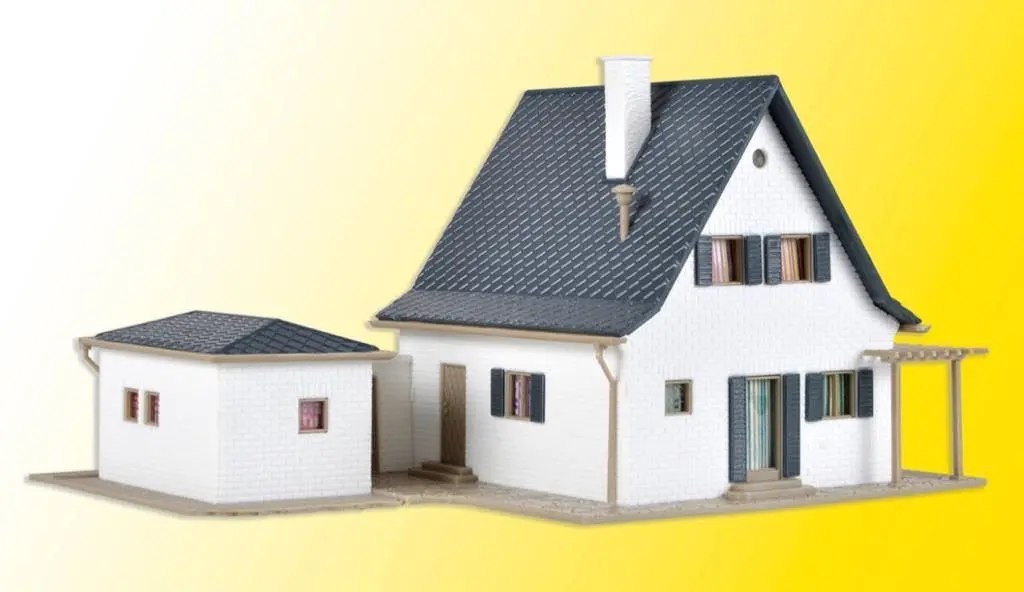 Vollmer 43718 - Wohnhaus mit Garage H0 1:87