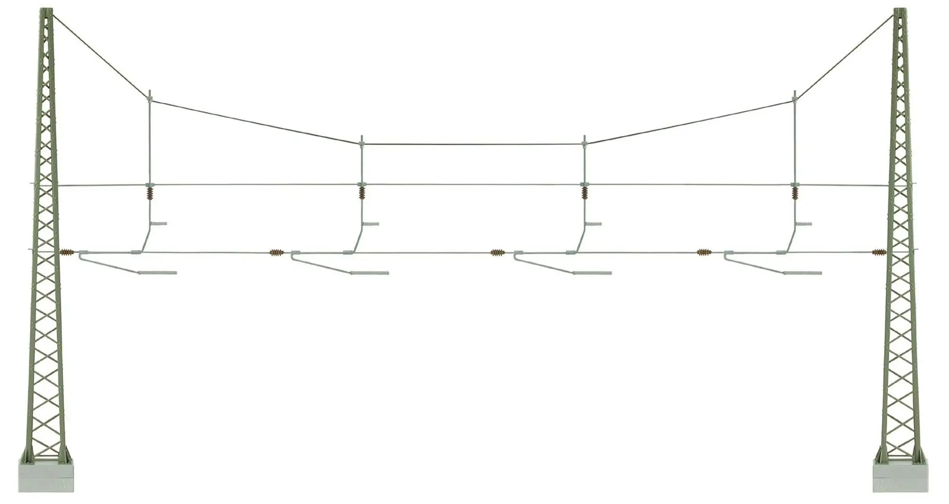 Viessmann 4363 - Quertragwerk über vier Gleise N 1:160