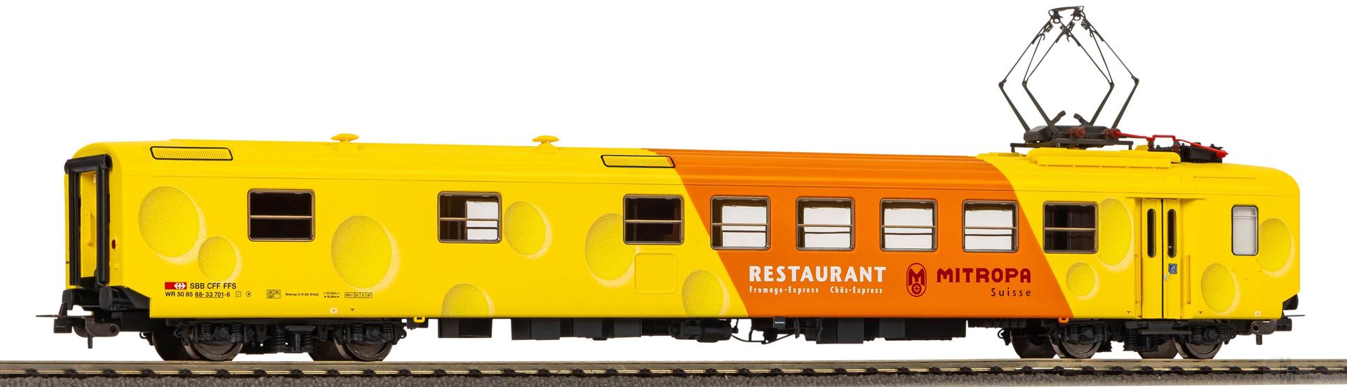 Piko 97318 - Speisewagen BLS Ep.V EW1 Mitropa H0/GL Piko 97318 - Speisewagen BLS Ep.V EW1 Mitropa H0/GL
