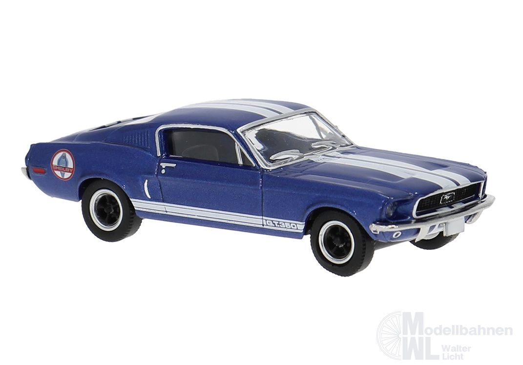 Brekina 19618 - Ford Mustang blau H0 1:87