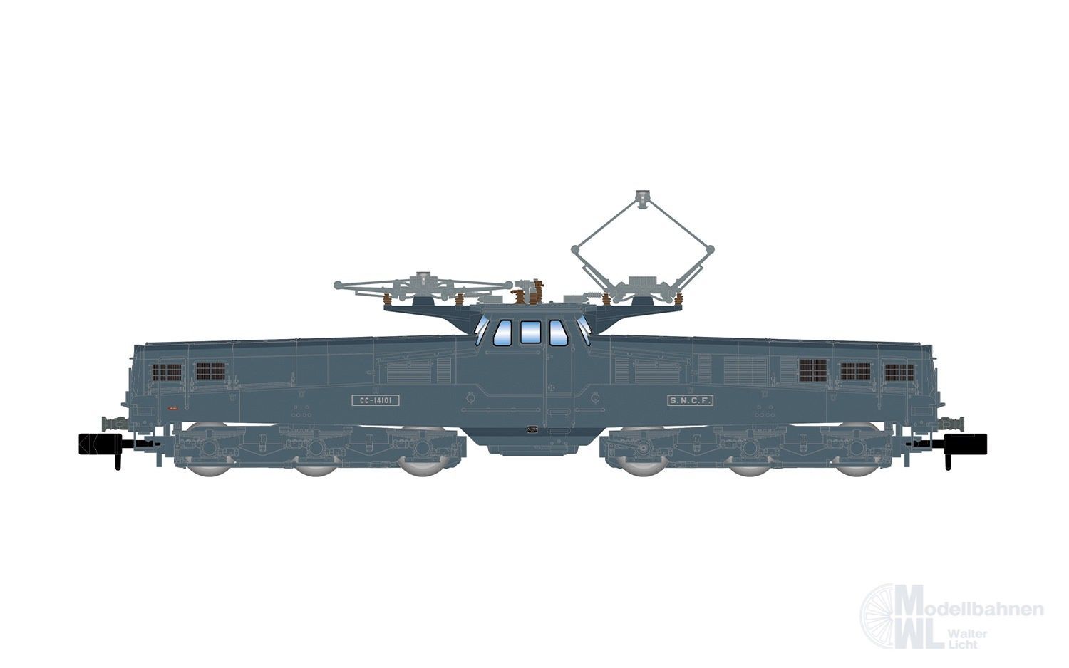 Arnold 2583S - E-Lok CC 1401 SNCF Ep.III blaue Farbgebung N 1:160 Sound
