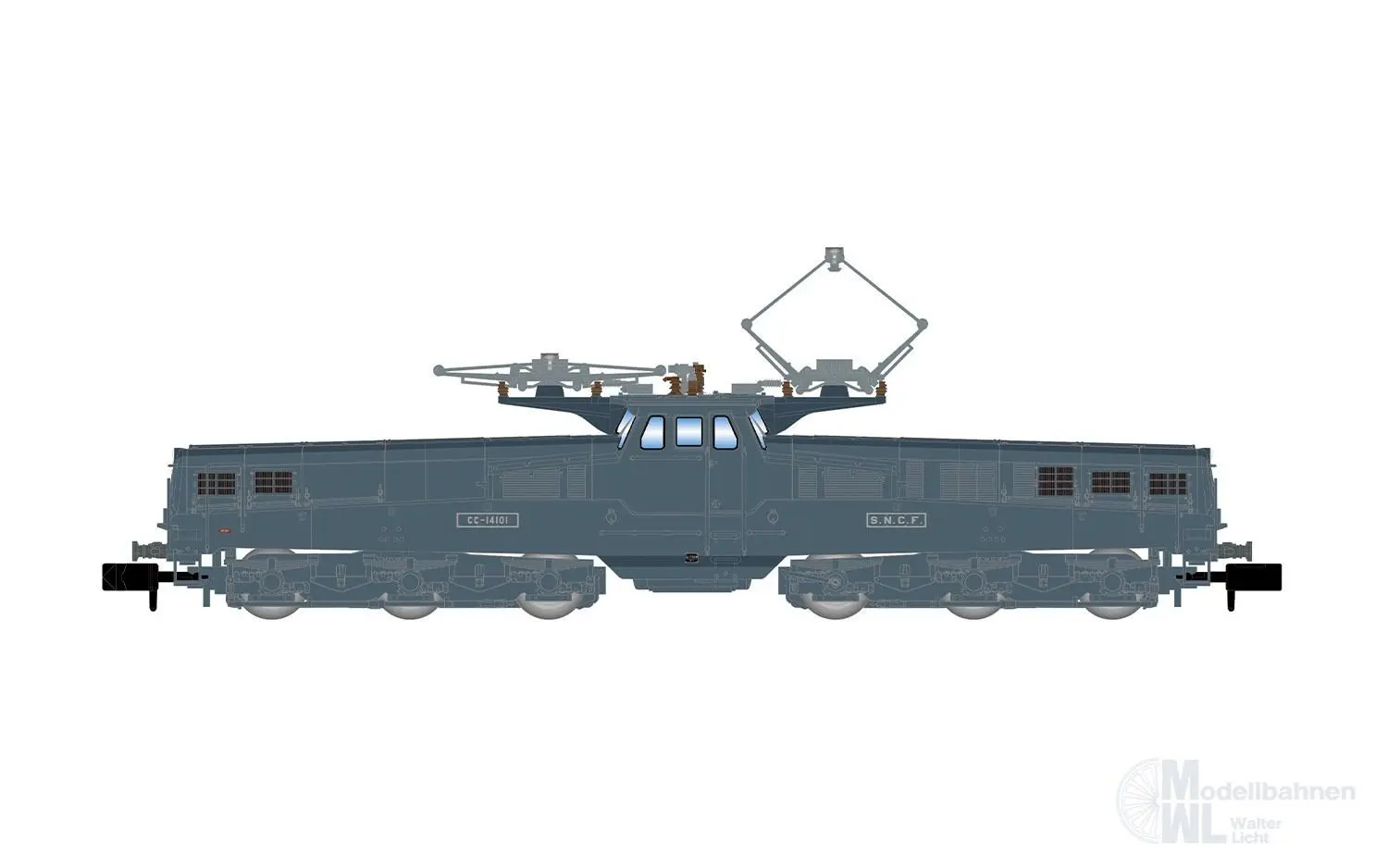 Arnold 2583S - E-Lok CC 1401 SNCF Ep.III blaue Farbgebung N 1:160 Sound