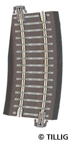 Tillig 83726 - Bettungsgleis gebogen R12 22 TT 1:120