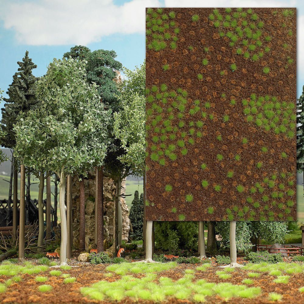 Busch 1321 - Sommerlicher Waldboden H0 1:87