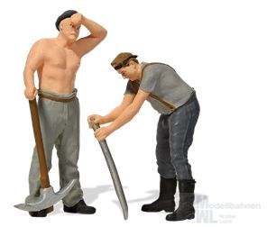 Preiser 44943 - Gleisbauarbeiter Epoche II / III Spur G 1:22,5 Preiser 44943 - Gleisbauarbeiter Epoche II / III Spur G 1:22,5