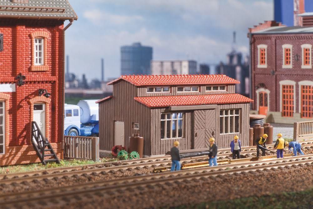 Vollmer 45622 - Gütschuppen für Gefahrgut H0 1:87
