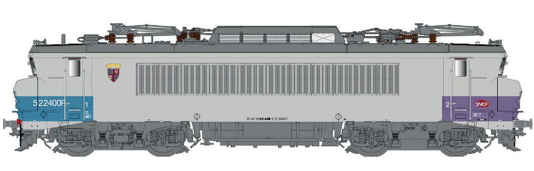 LS Models 11557 - E-Lok BB 22400R SNCF Ep.VI EnVoyage H0/WS LS Models 11557 - E-Lok BB 22400R SNCF Ep.VI EnVoyage H0/WS