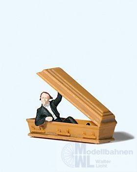 Preiser 29113 - Vampir, Sargedeckel hebend H0 1:87 Preiser 29113 - Vampir, Sargedeckel hebend H0 1:87