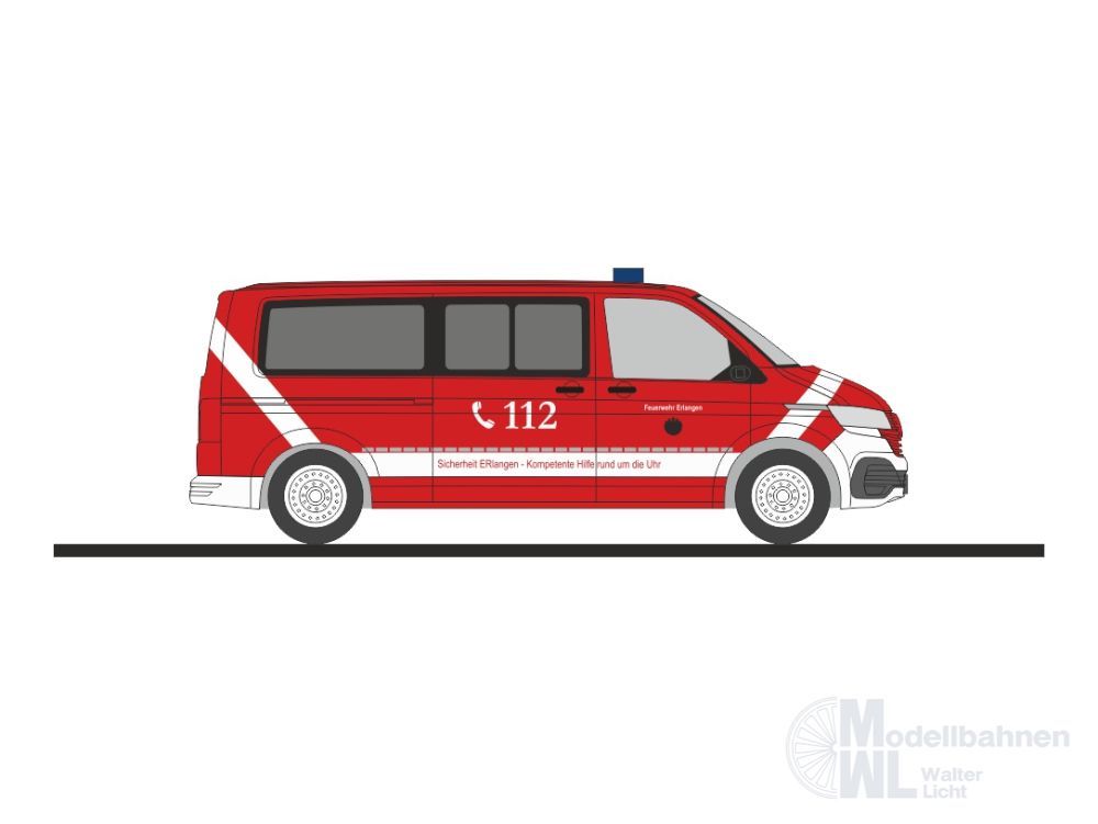 Rietze 53935 - Volkswagen T6.1 FW Erlangen H0 1:87