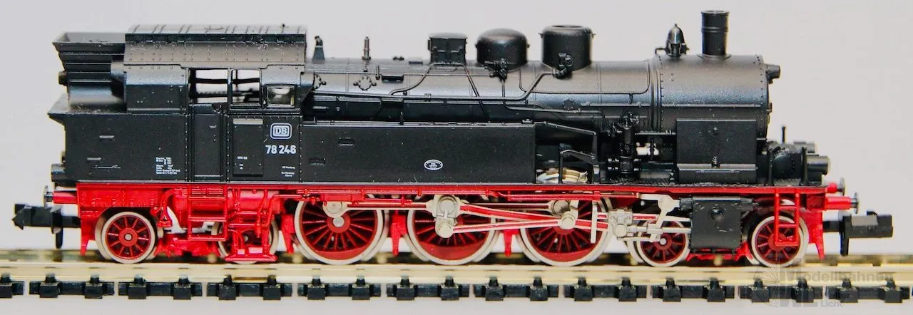 Fleischmann 7025 - FLEISCHMANN - Dampflok BR 78 246 DB Ep.III N 1:160