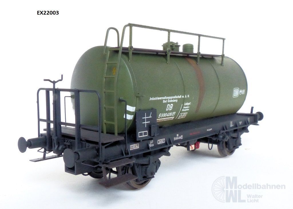 Exact Train 22003 - Kesselwagen DB Ep.III IVG H0/GL Exact Train 22003 - Kesselwagen DB Ep.III IVG H0/GL