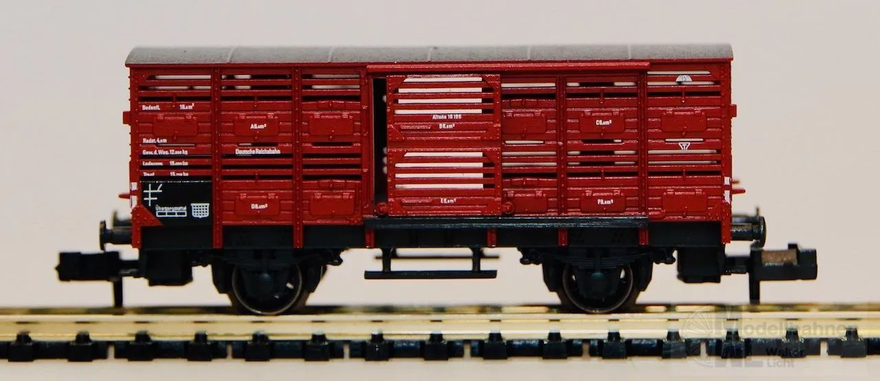 Fleischmann 8364 - FLEISCHMANN - Viehwagen DRG Ep.II N 1:160
