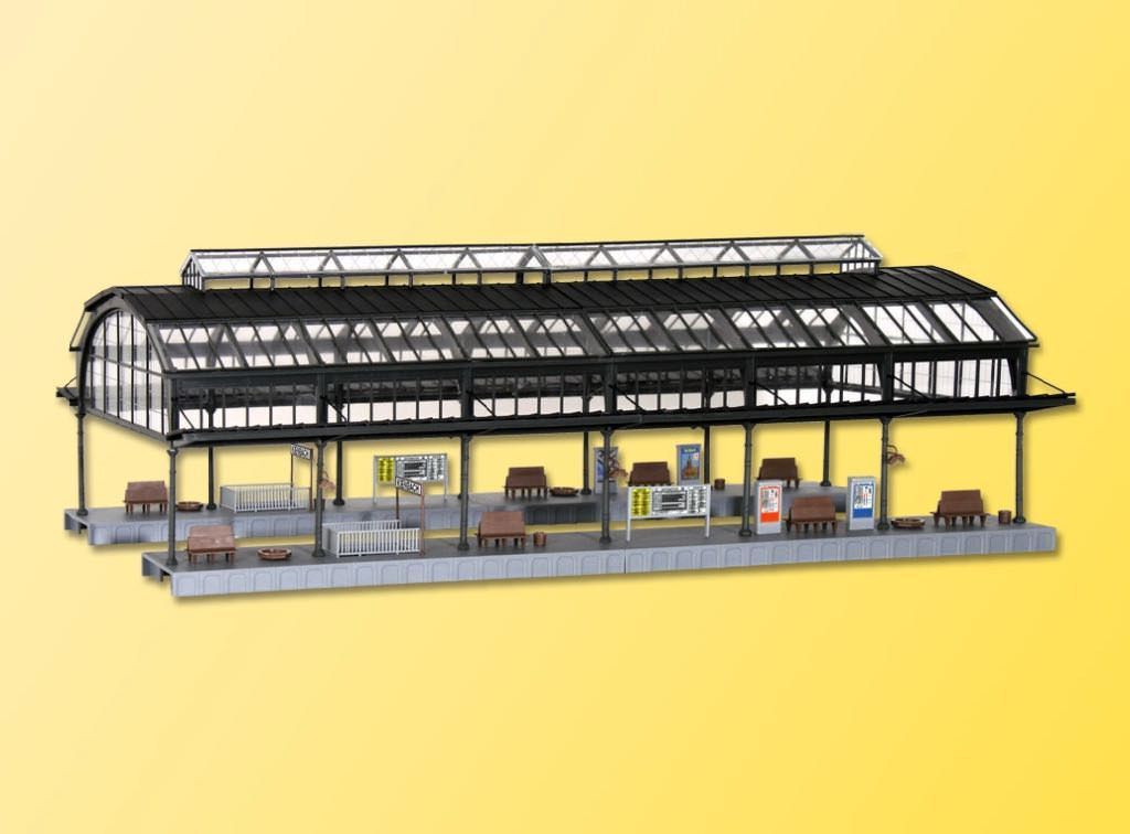 Kibri 39568 - Bahnsteighalle Kienbach H0 1:87