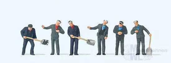 Preiser 10788 - Lokführer und Heizer Frankreich H0 1:87