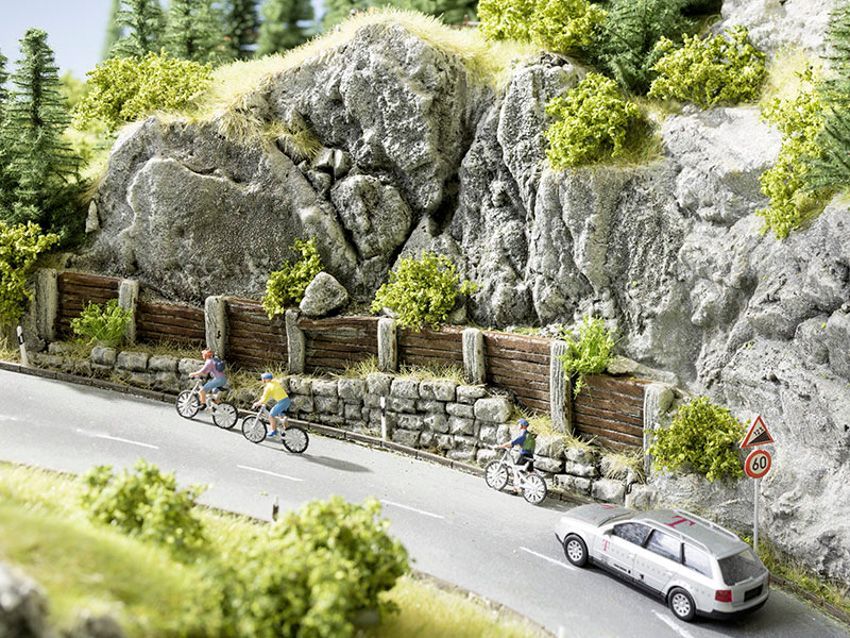 Noch 58152 - Steinschlag-Verbauung H0 1:87