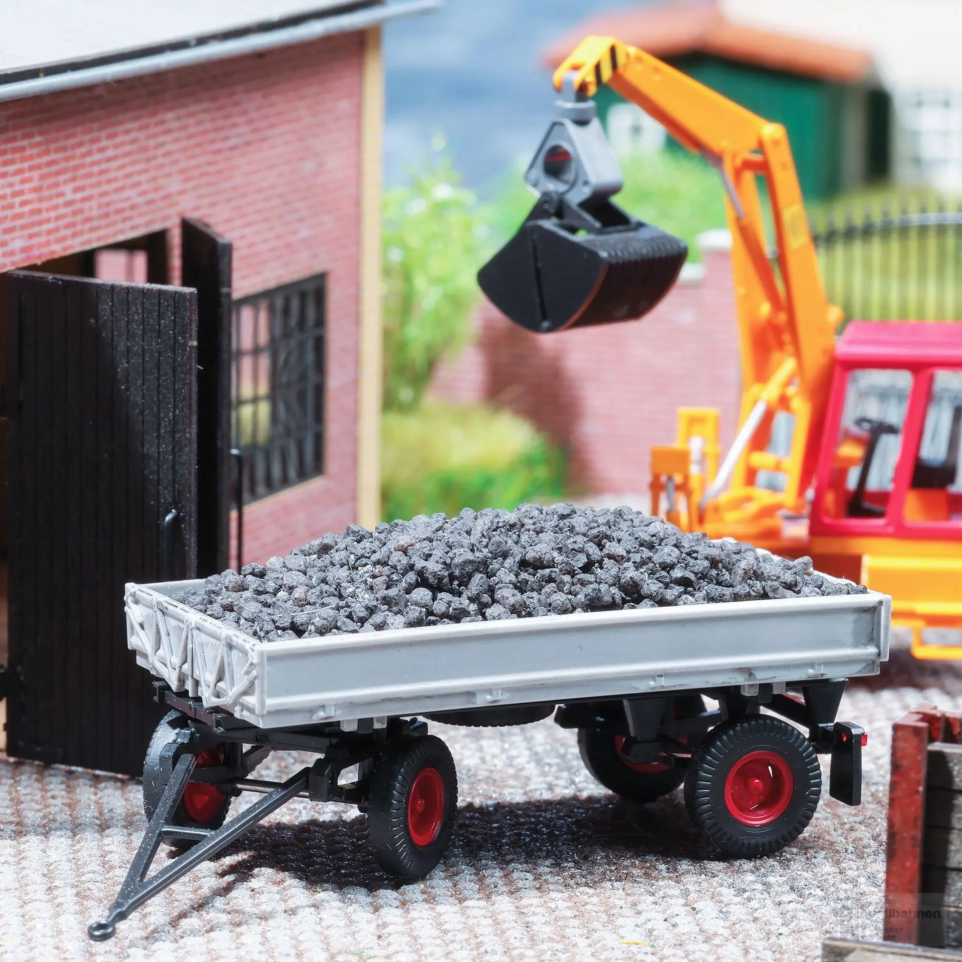 Busch 1124 - Kohlebunker/Anhänger H0 1:87
