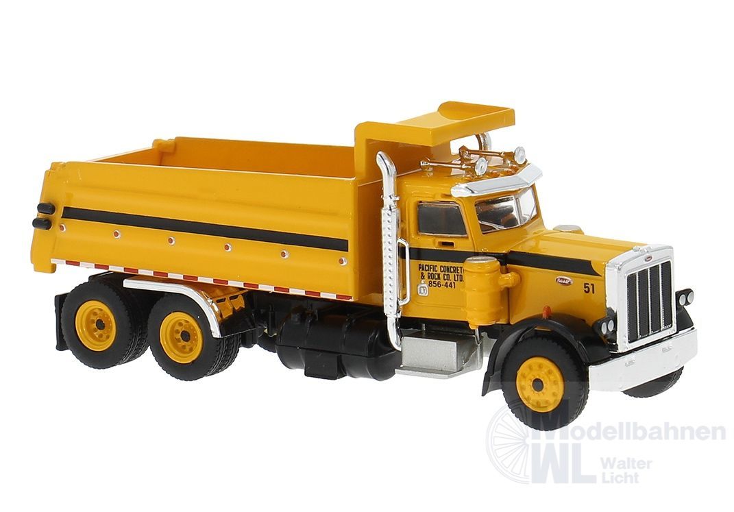 Brekina 86295 - Peterbilt 359 Dumper Kipper Pacific Concrete & Rock H0 1:87 Brekina 86295 - Peterbilt 359 Dumper Kipper Pacific Concrete & Rock H0 1:87