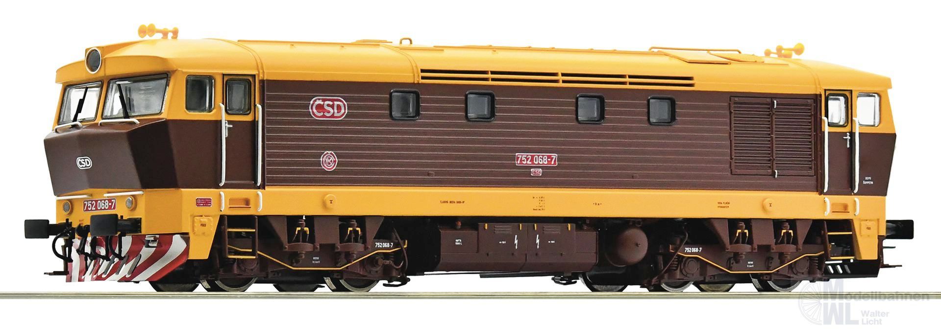 Roco 7300026 - Diesellok BR 752 068-7 CSD Ep.IV/V H0/GL Roco 7300026 - Diesellok BR 752 068-7 CSD Ep.IV/V H0/GL