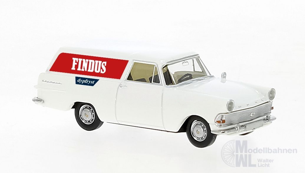 Brekina 20077 - Opel P2 Van Findus(N) H0 1:87 Brekina 20077 - Opel P2 Van Findus(N) H0 1:87