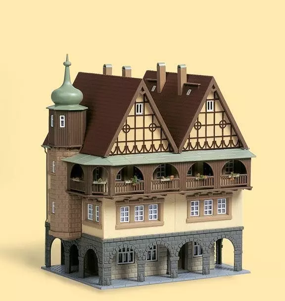 Auhagen 12348 - Hotel Bürgerhaus H0 1:87 / TT 1:120