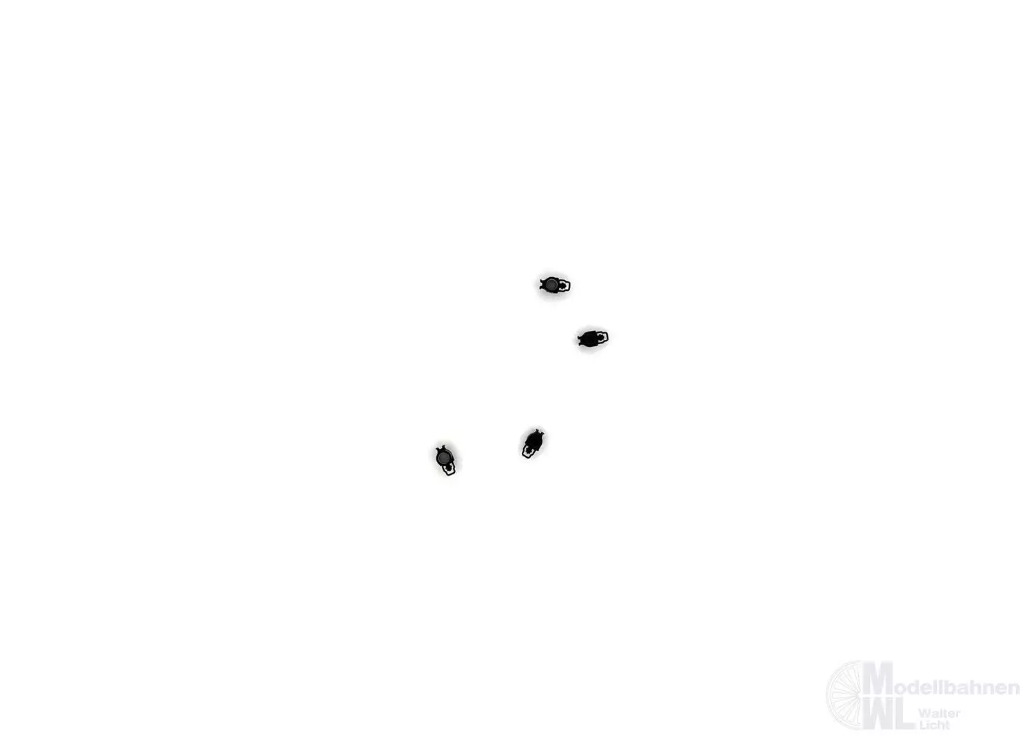 Märklin Ersatzeile E108489 - ERSATZTEIL: Laterne 4 Stück